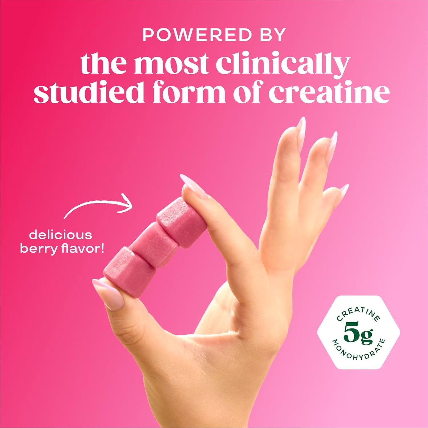 Bloom Nutrition Creatine Monohydrate Gummies 90