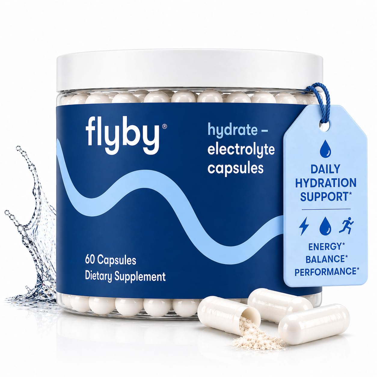 Flyby Electrolyte Capsule 60 Count