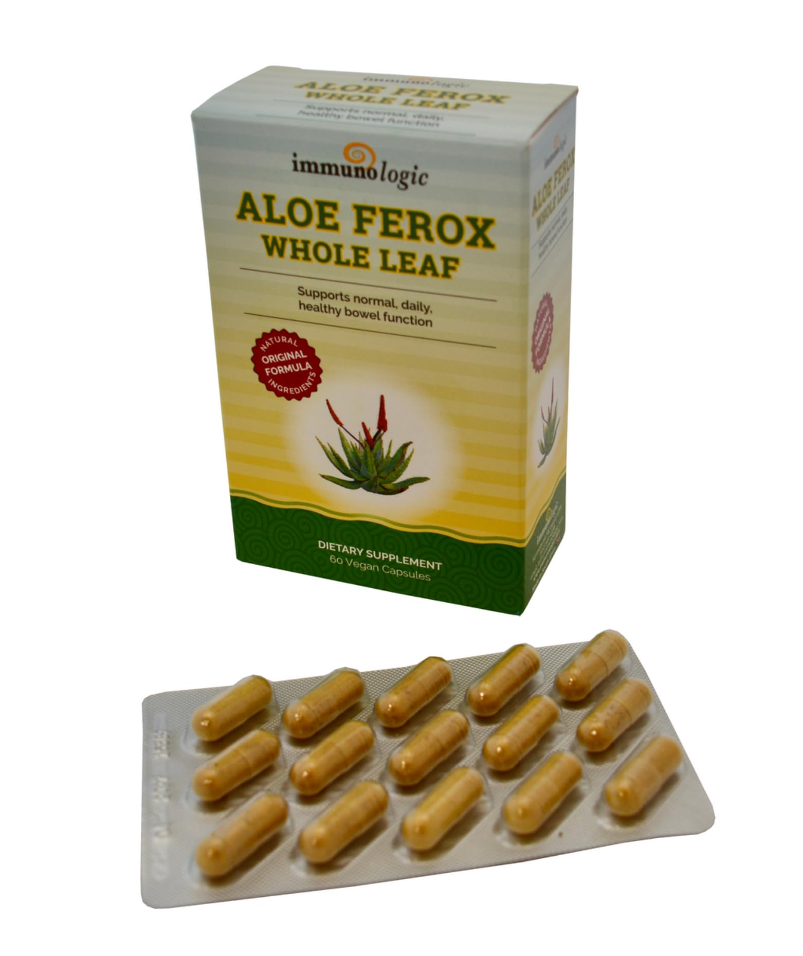 Sun Star Organics Aloe Ferox Whole Leaf Capsules 60 Count