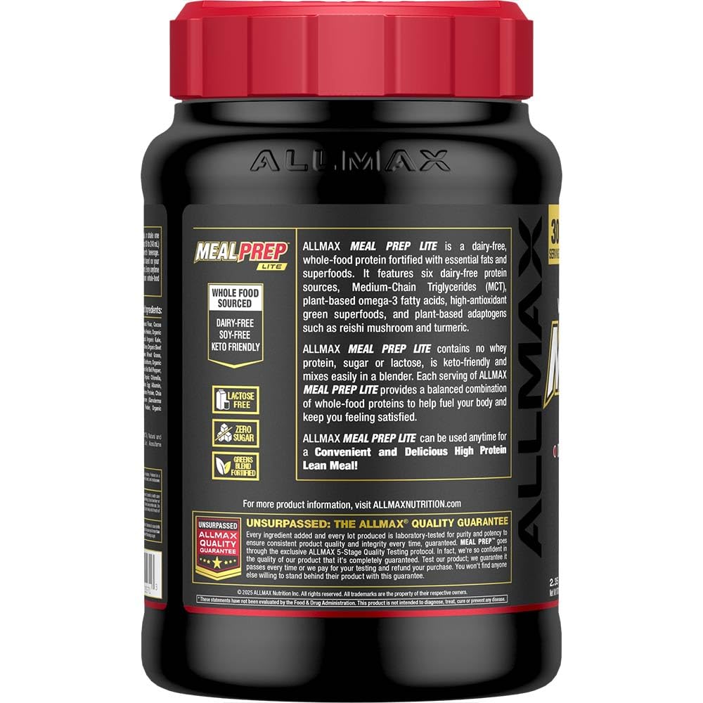 ALLMAX MealPrep Lite Meal Replacement Powder 37.7