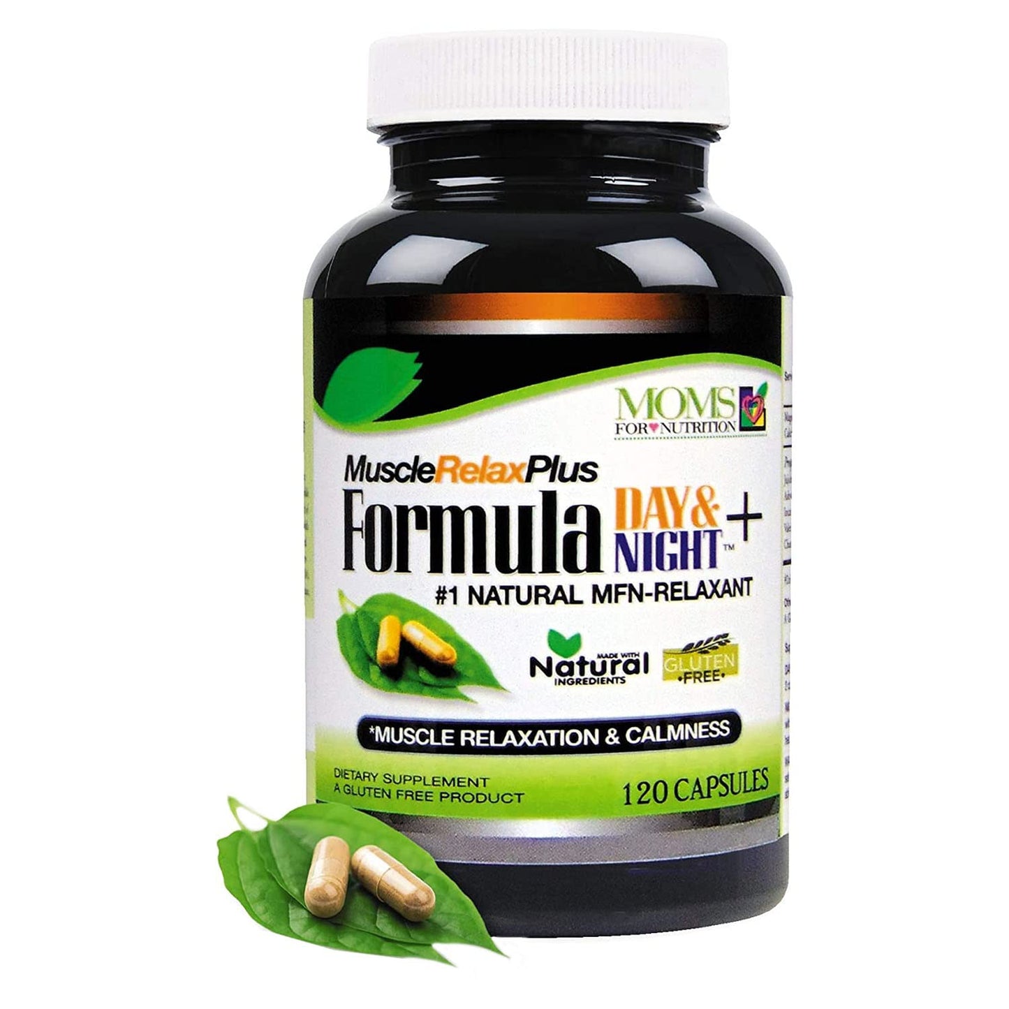 Moms For Nutrition Muscle Relax Formula Plus Capsules 120 Count