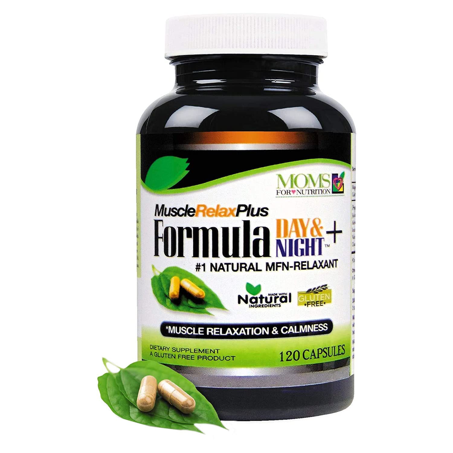 Moms For Nutrition Muscle Relax Formula Plus Capsules 120 Count