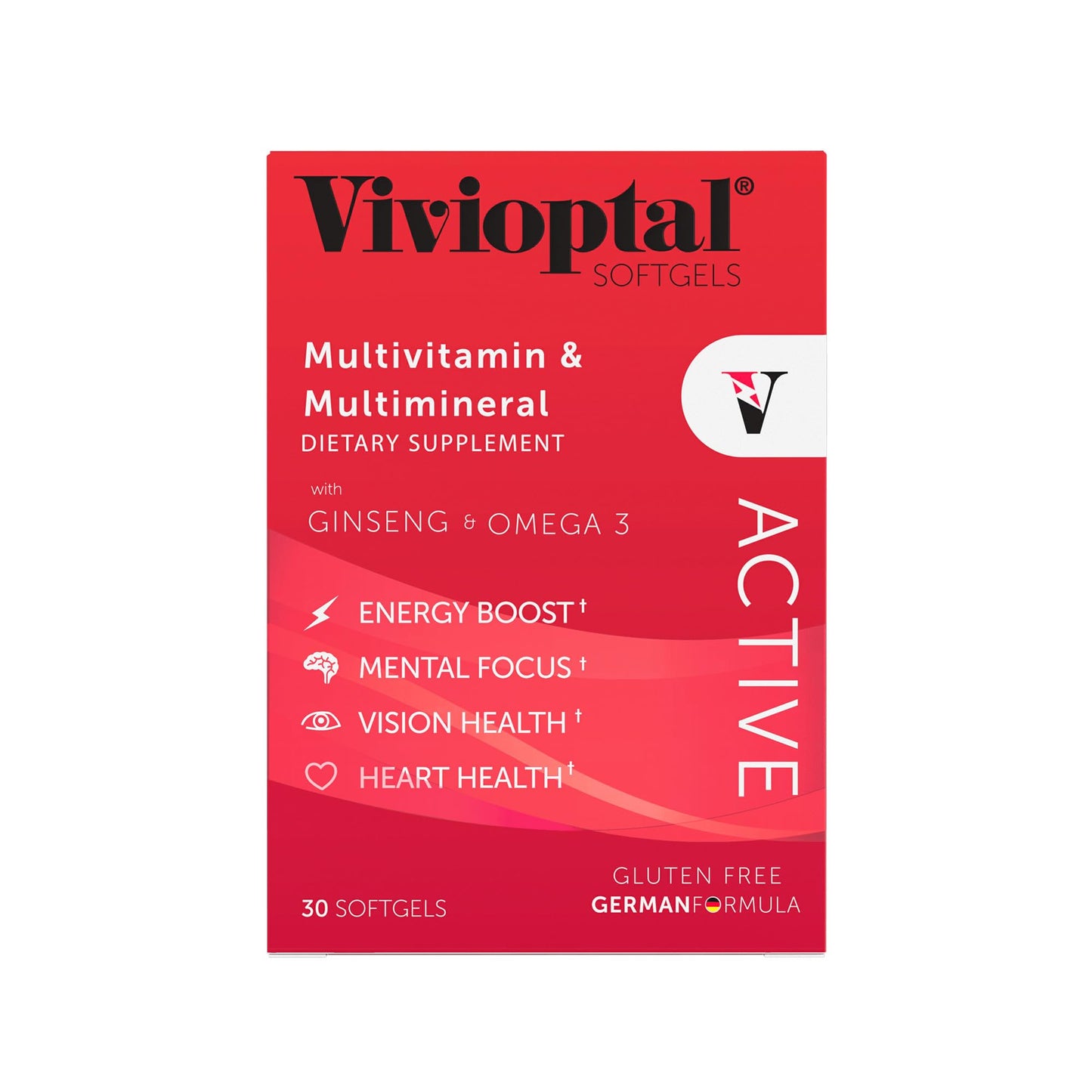Vivioptal Vitamins Active Softgels 30