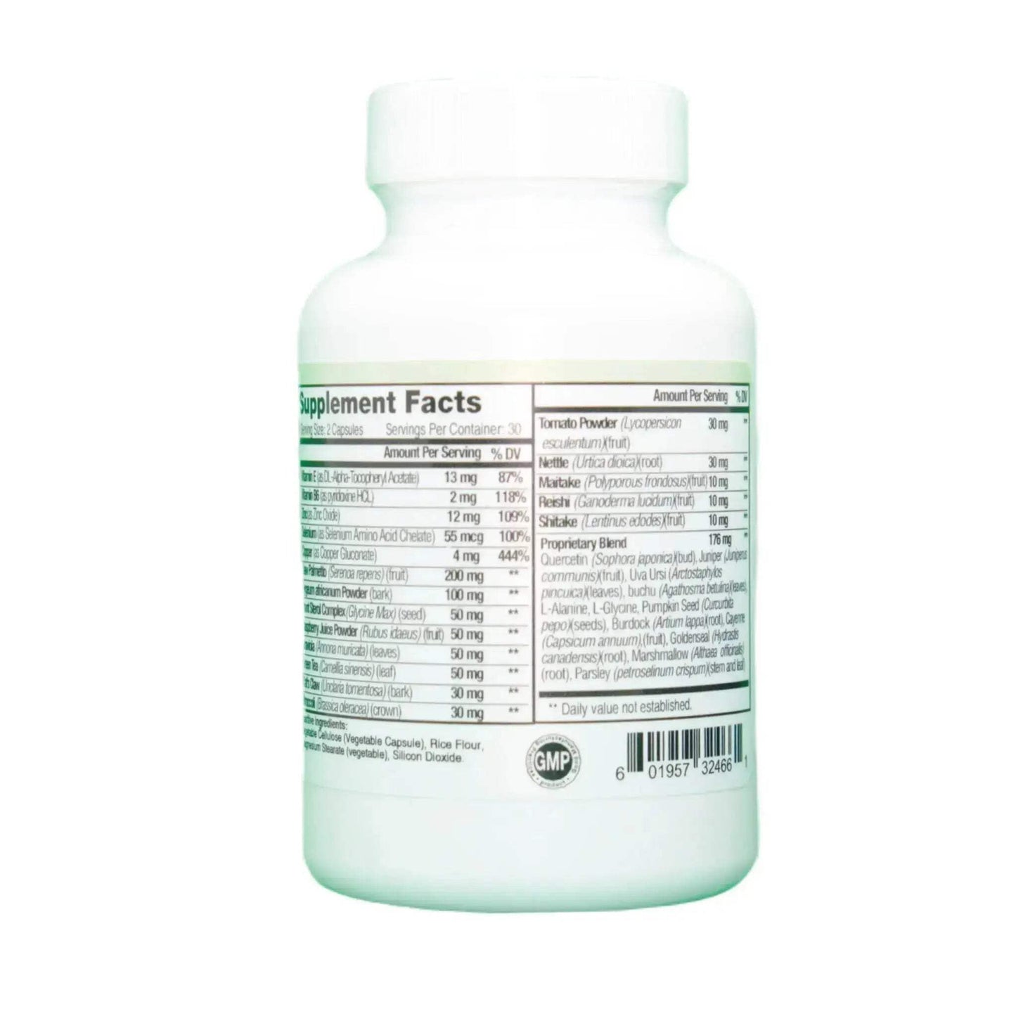Manteniendo Tu Salud Prostate Care Saw Palmetto Extract 60 Capsules