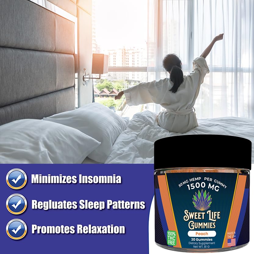Sweet Life Hemp Gummies Chewable 30 Count