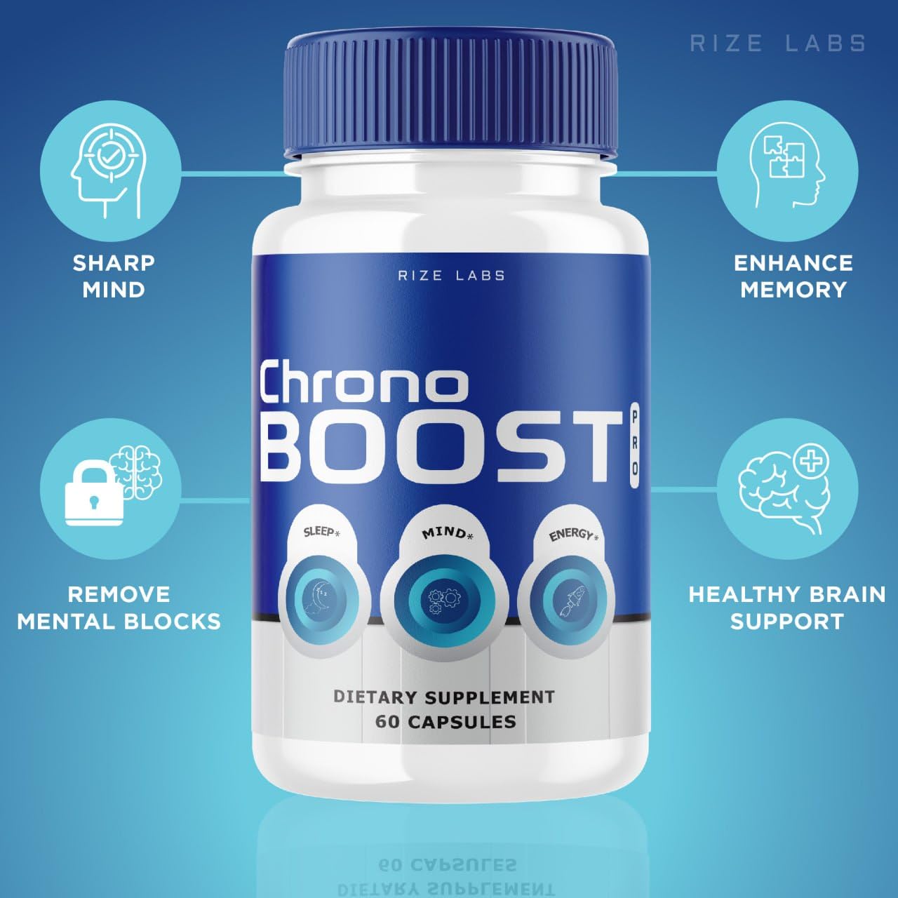 Rize Labs Chrono Boost Pro Capsules 120 Capsules
