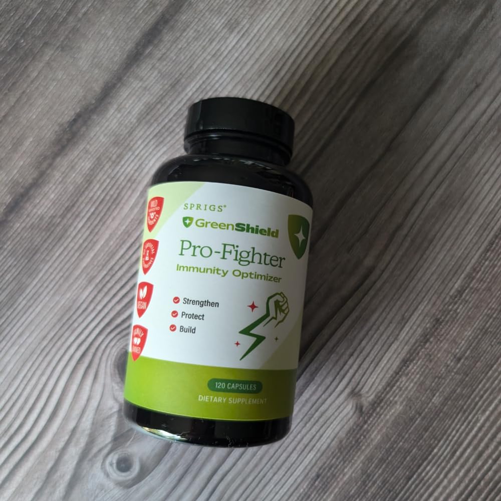 SPRIGS Pro-Fighter Immune Support Supplement Capsule, 120 Count