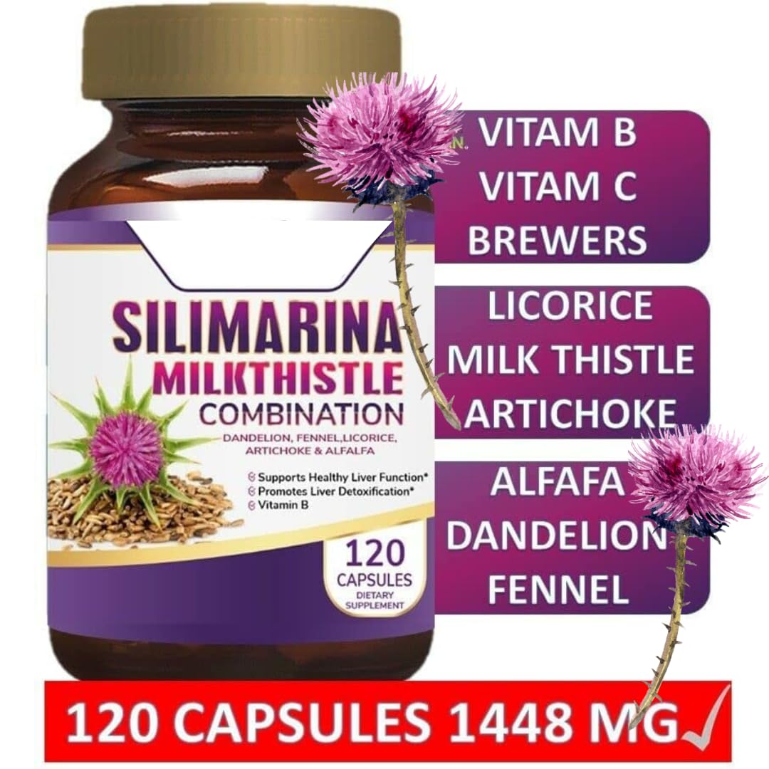 Generic Milk Thistle Herbal Supplement Capsule 1