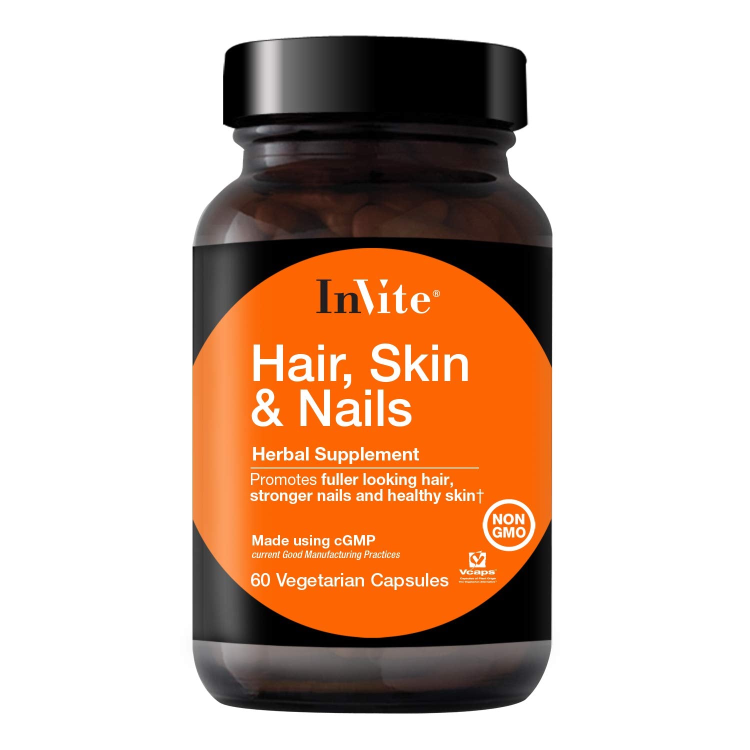 Invite Health Hair, Skin & Nails Supplement Capsule 120 Capsules