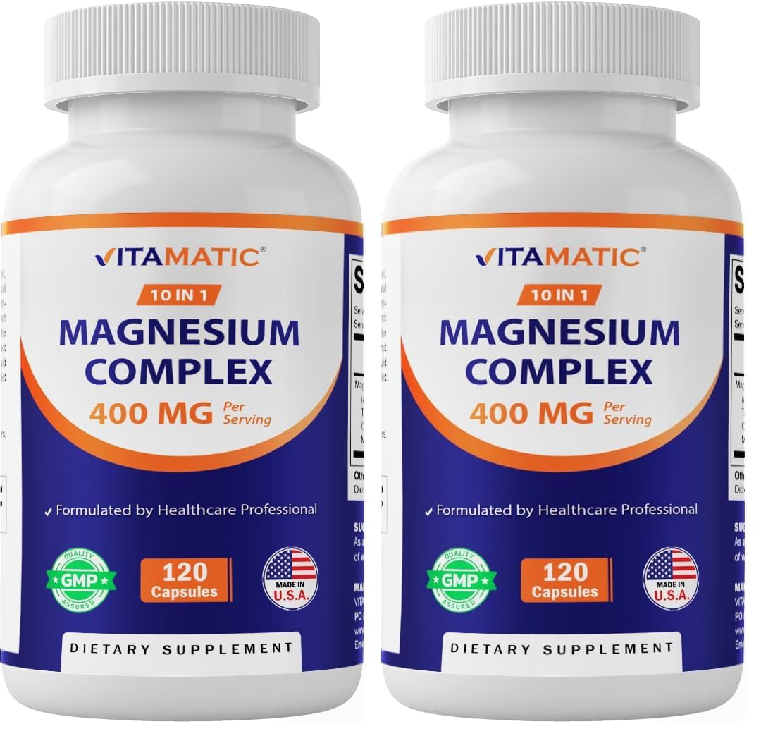 Vitamatic Magnesium Complex 240 Capsules