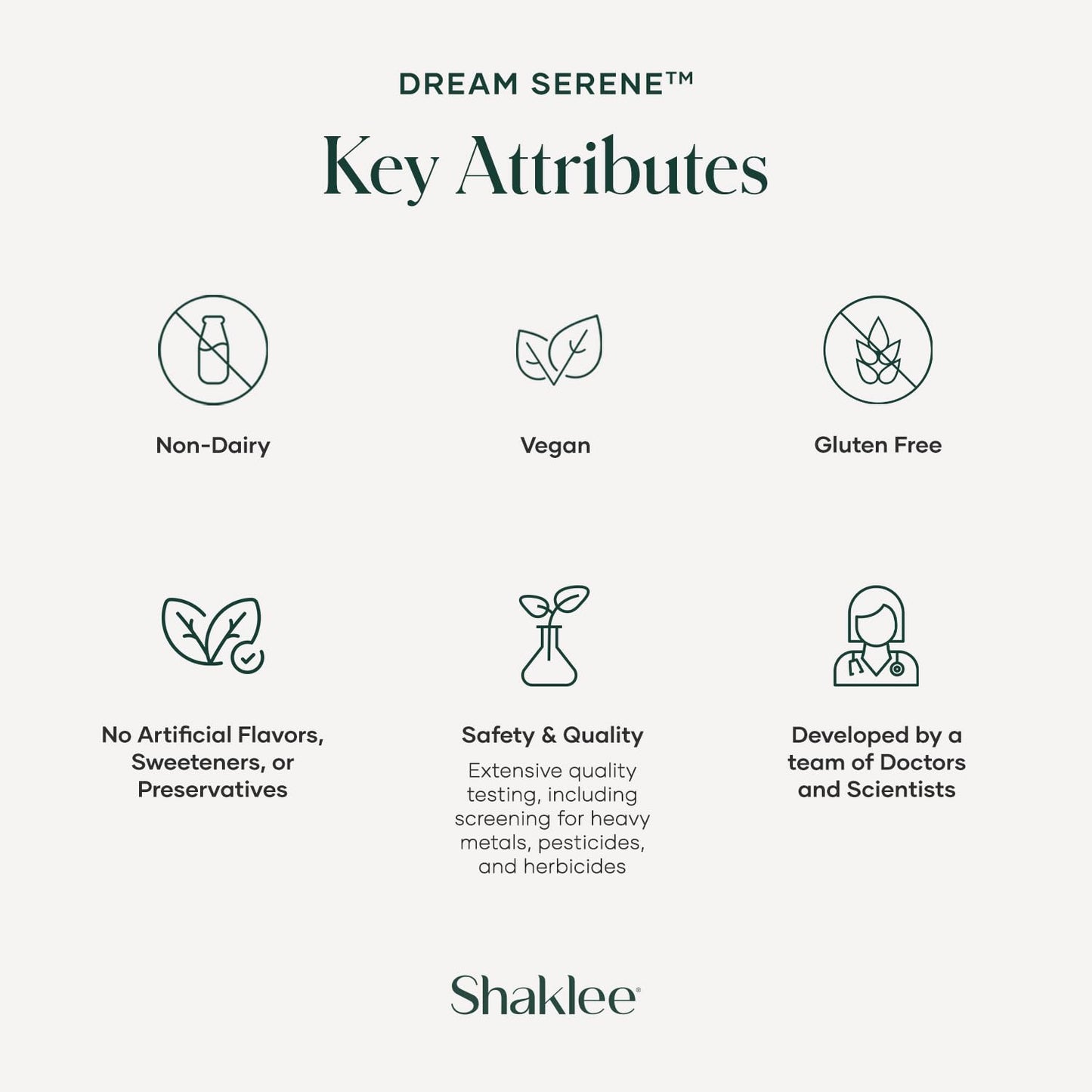 Shaklee Dream Serene Melatonin Sleep Aid Capsules 30 Count