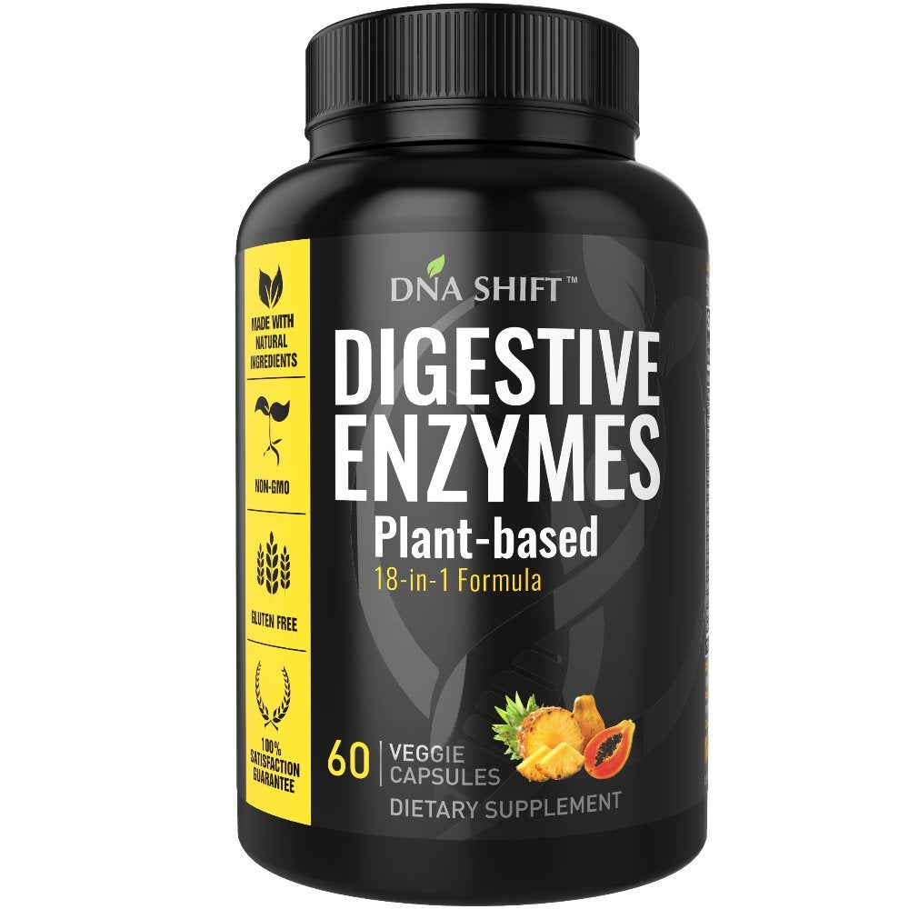 DNA SHIFT Digestive Enzymes Capsules 60 Count