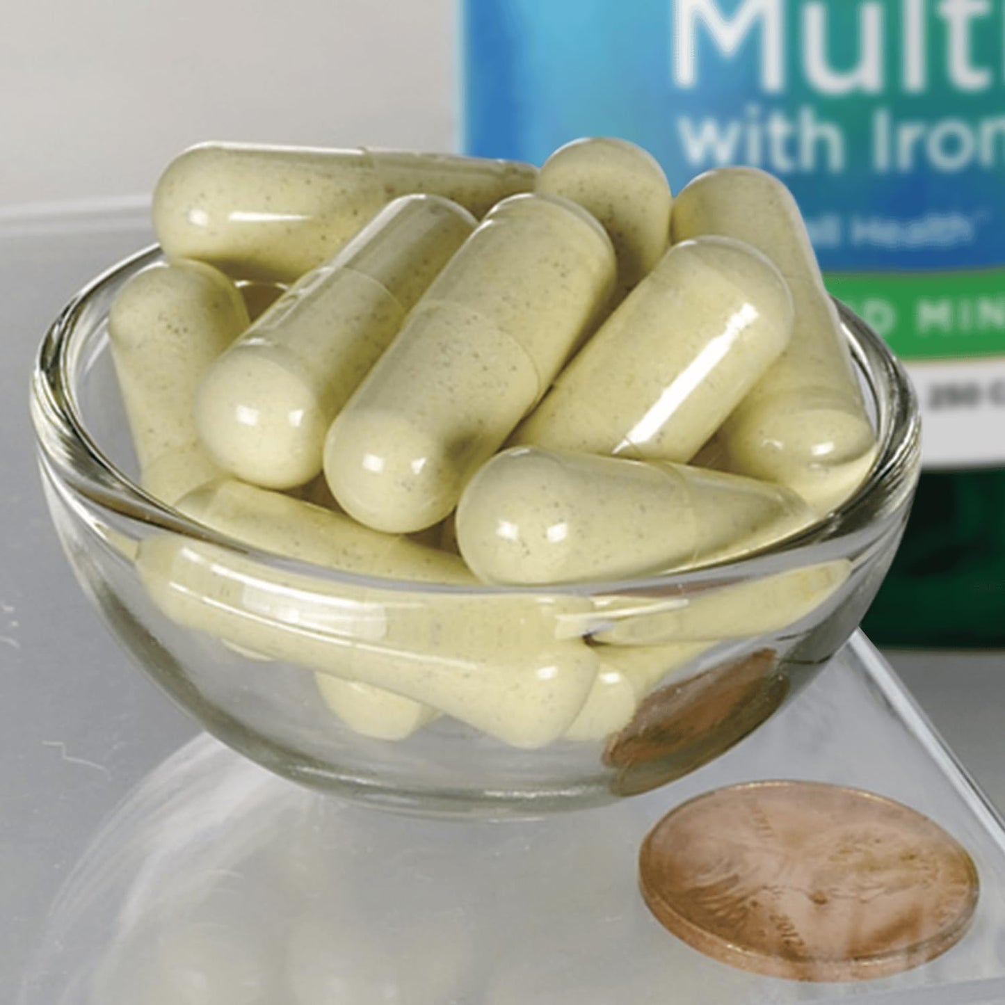 Swanson Multi and Mineral Daily Men's Women's Multivitamin Multimineral Health Supplement Capsule 250