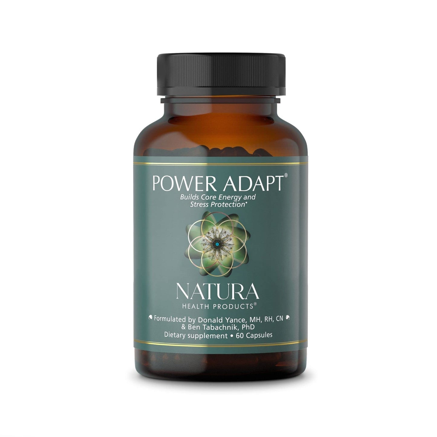 Natura Health Products Power Adapt Supplement Capsules 60 Count
