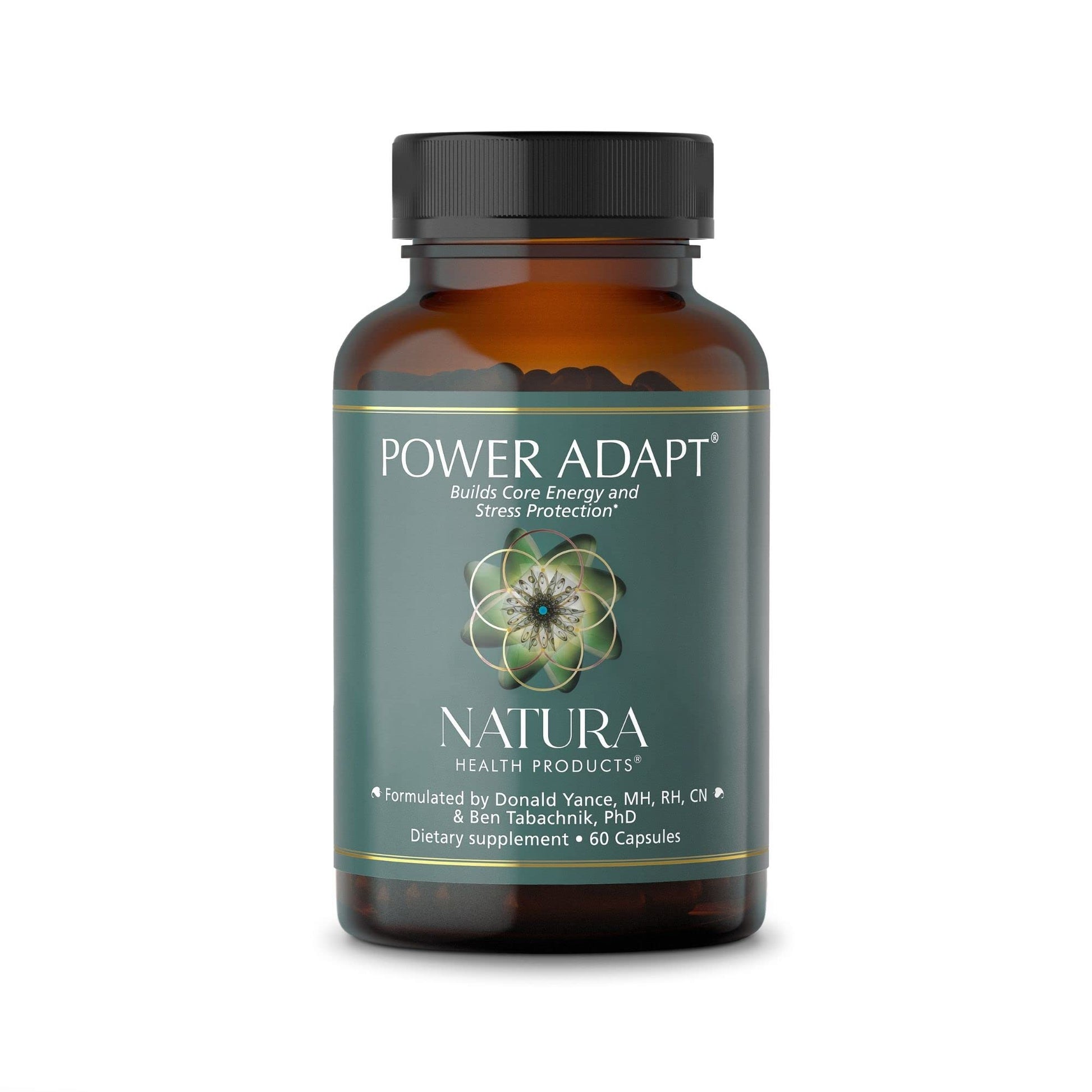 Natura Health Products Power Adapt Supplement Capsules 60 Count