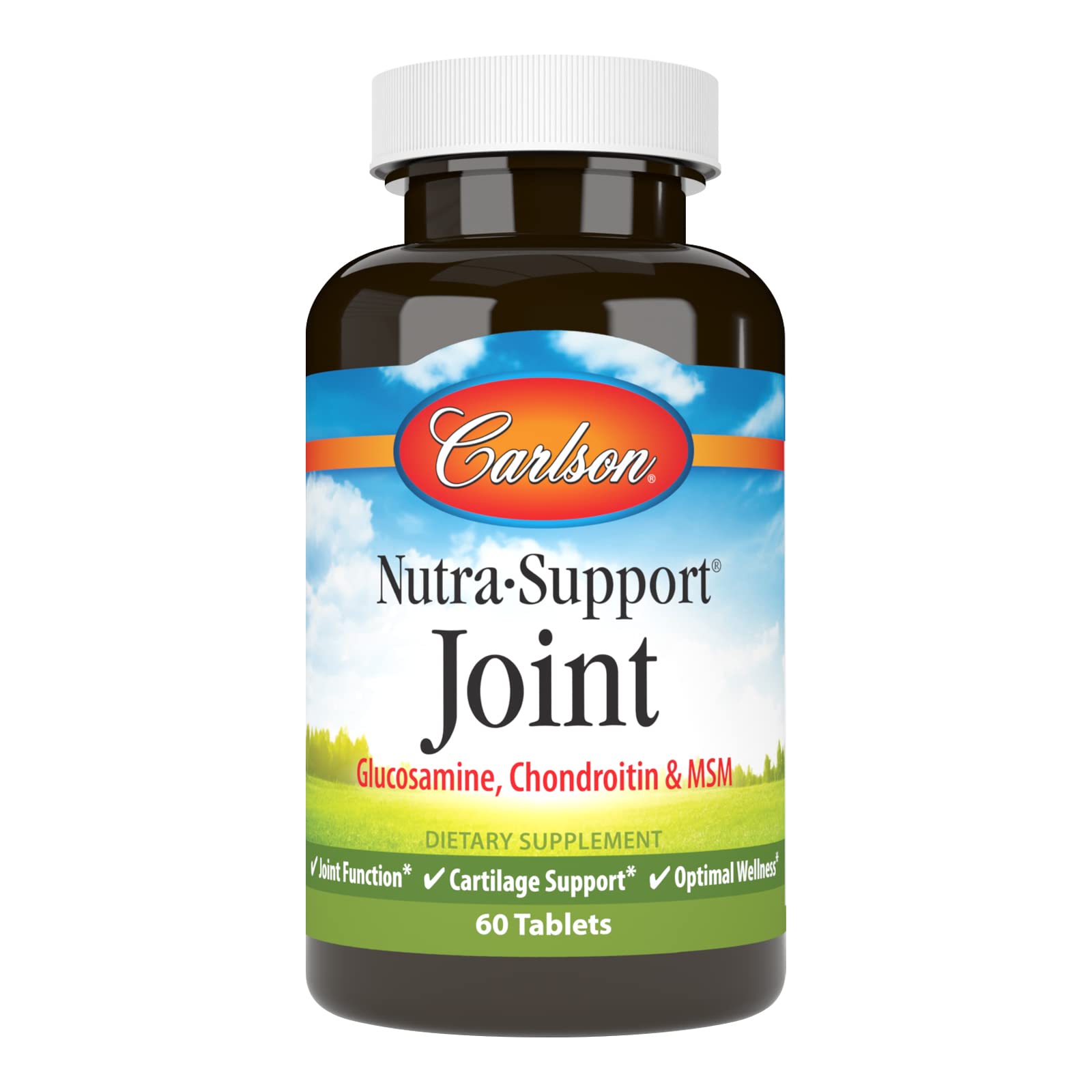 Carlson Nutra-Support Joint Glucosamine Chondroitin, 60 Tablets