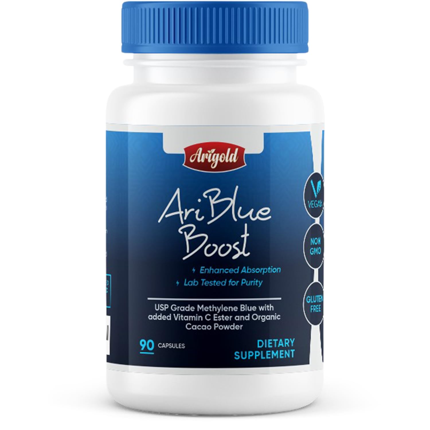 Arigold Methylene Blue Capsules 90 Count