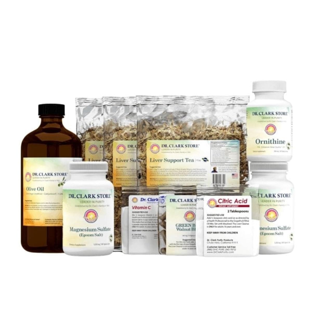Dr Clark Store Liver Health Kit Capsules 210 Count