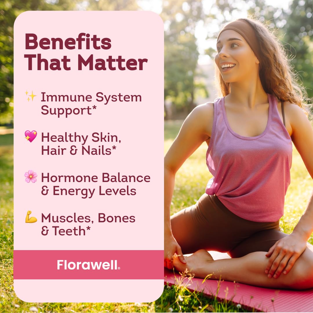 Florawell Multivitamin Gummies for Women 60 Gummies