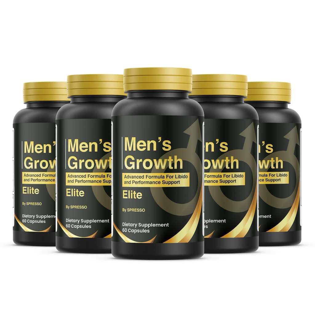 SPRESSO Mens Growth Capsules, 300 Capsules