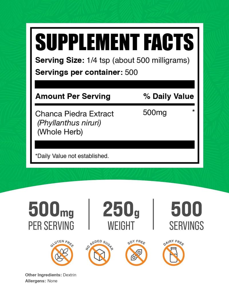 BulkSupplements Chanca Piedra Extract Powder 8.8 oz