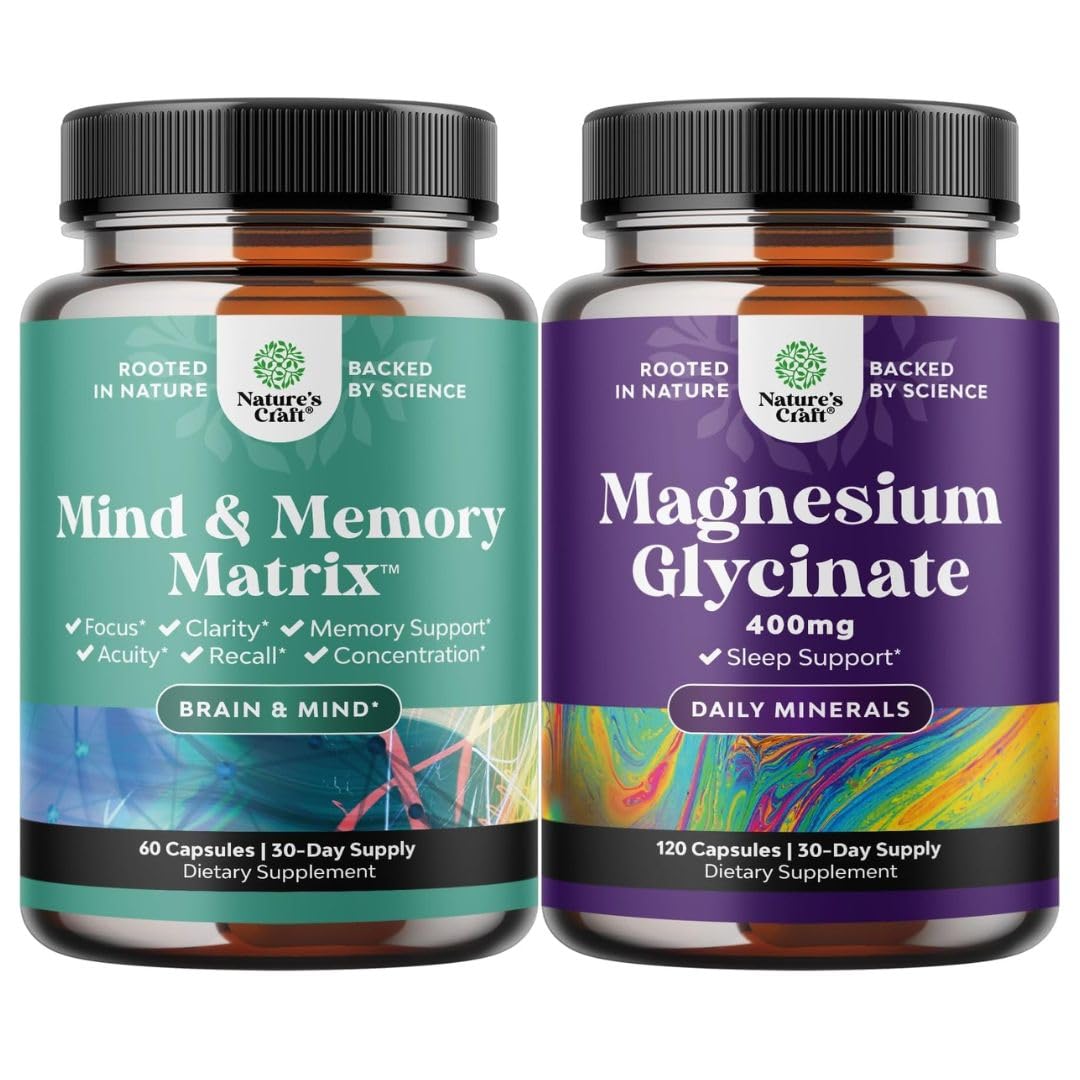 Natures Craft Magnesium Glycinate Capsules 180