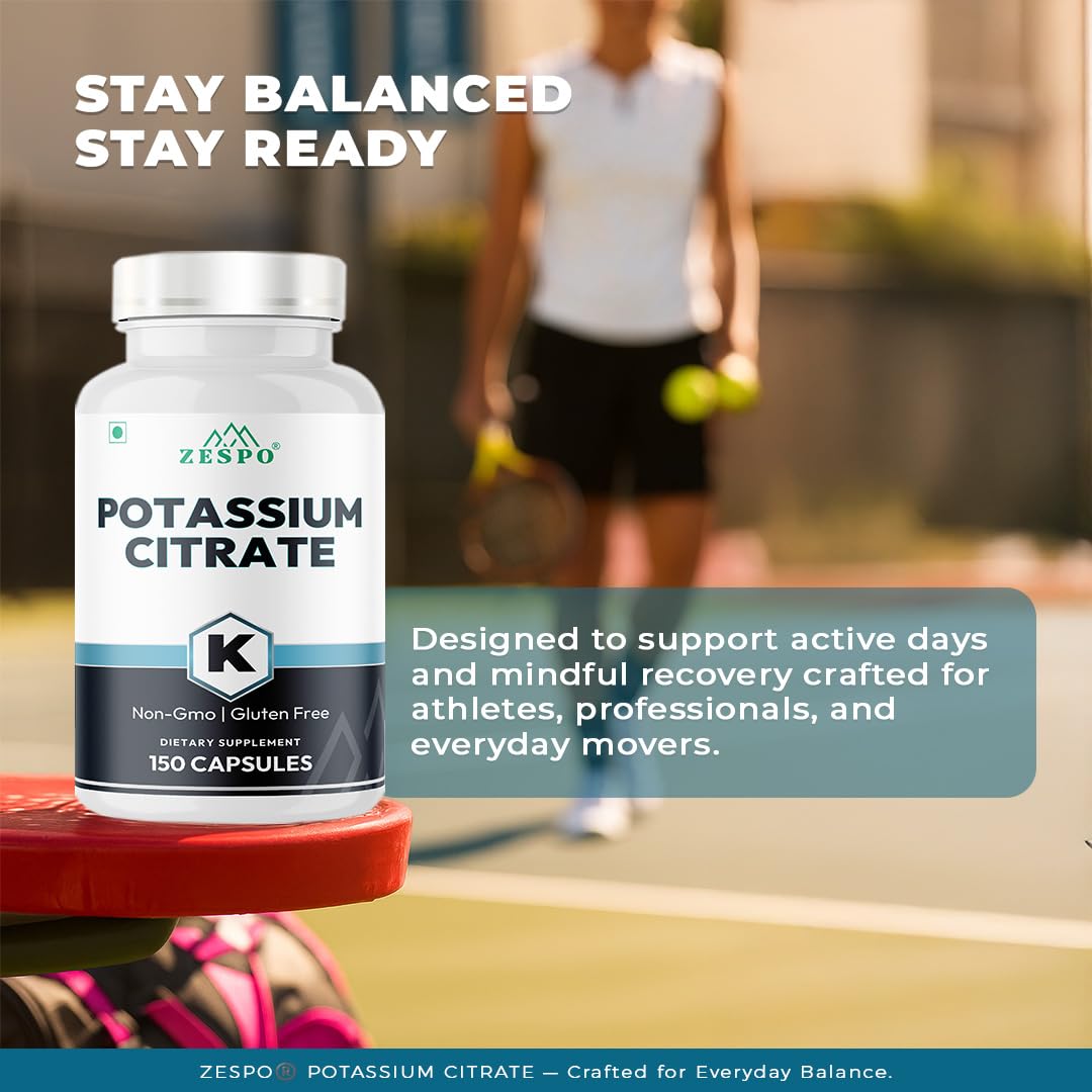 Zespo Potassium Citrate 800mg Capsule, 150 Capsules