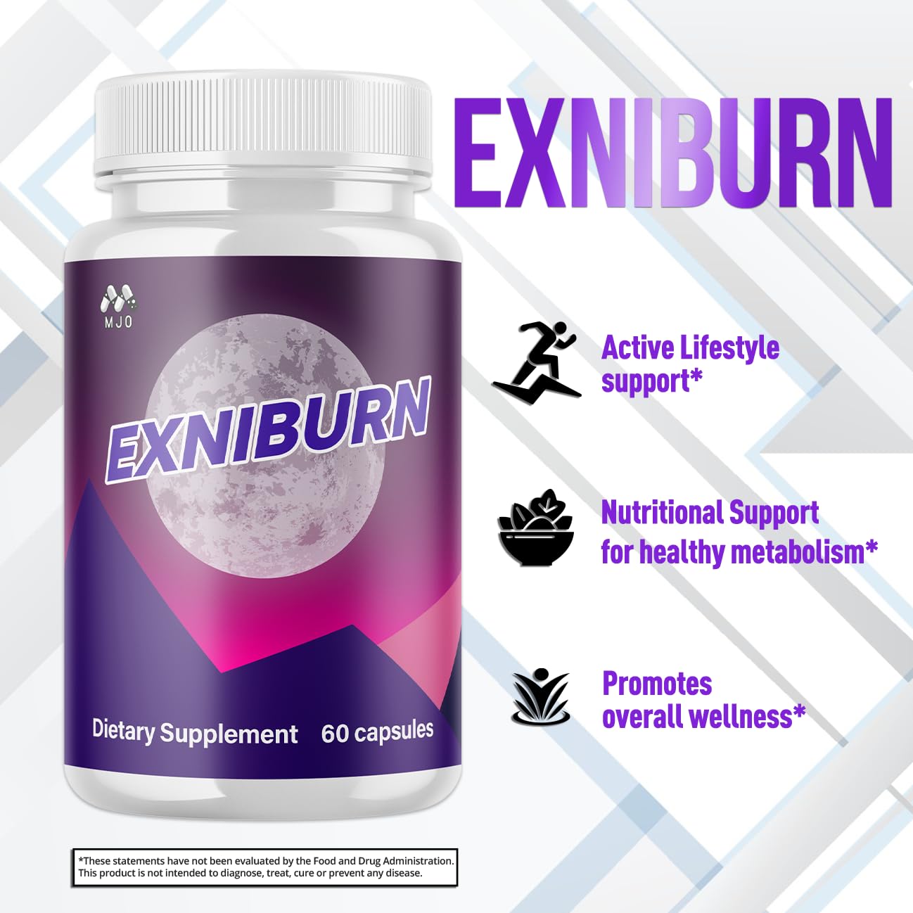 MJO Exniburn Capsules 180 Capsules