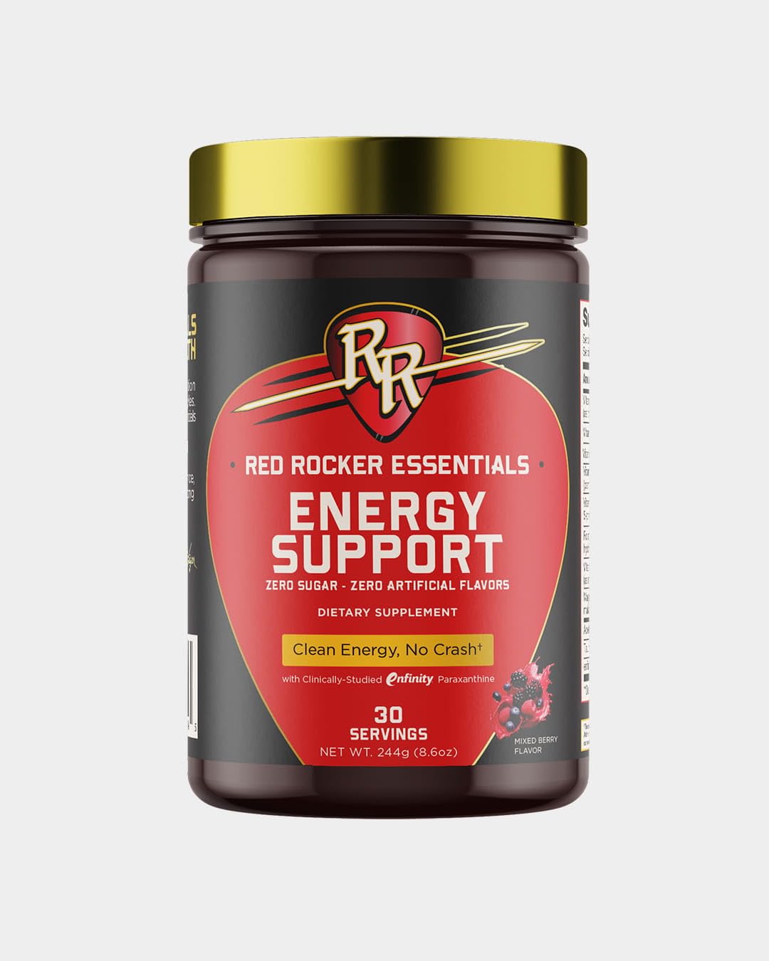 Nature's Lab Red Rocker Essentials Energy Support Powder 6.8 Ounce