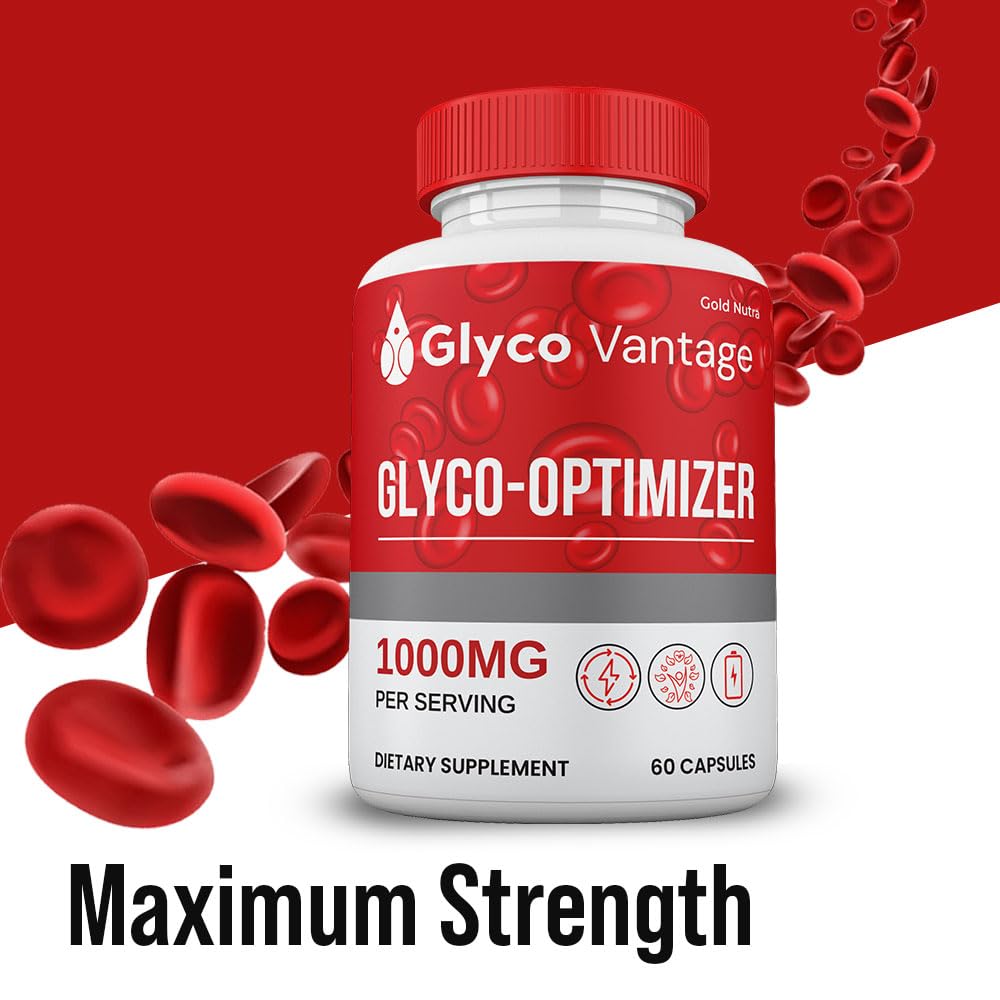 Gold Nutra Glyco Vantage Glyco Optimizer Capsules, 2 Pack