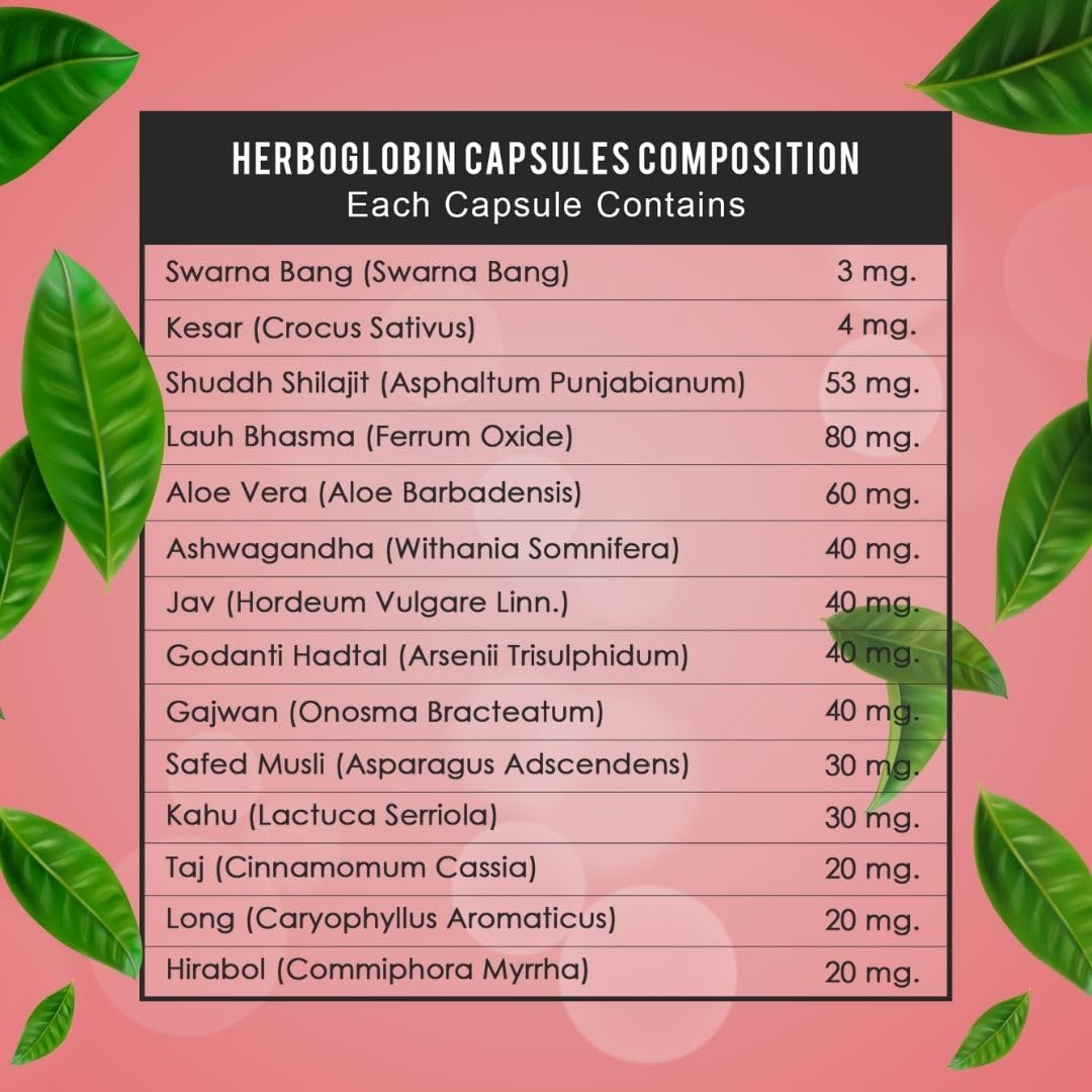Ayurved Research Foundation Herboglobin Capsule 200 Capsules