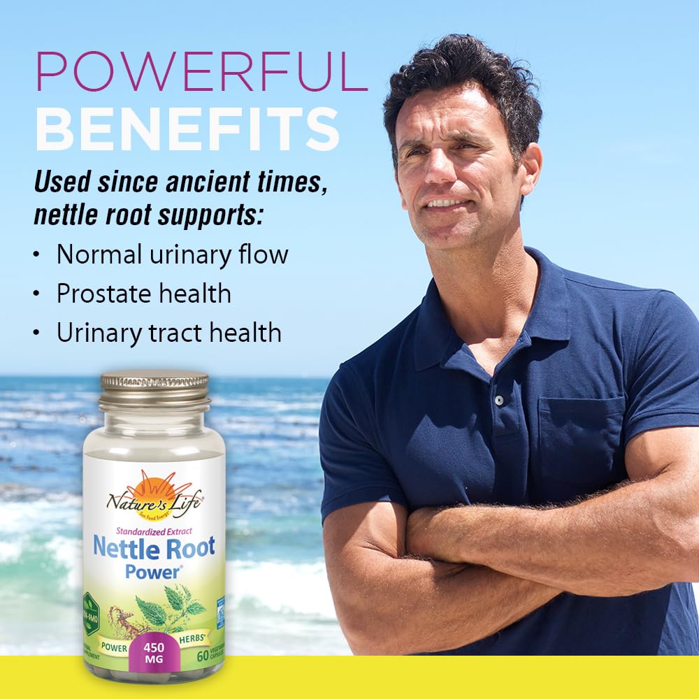 ZAND Nettle Root Power 450mg Herbal Supplement Capsule 60 Capsules