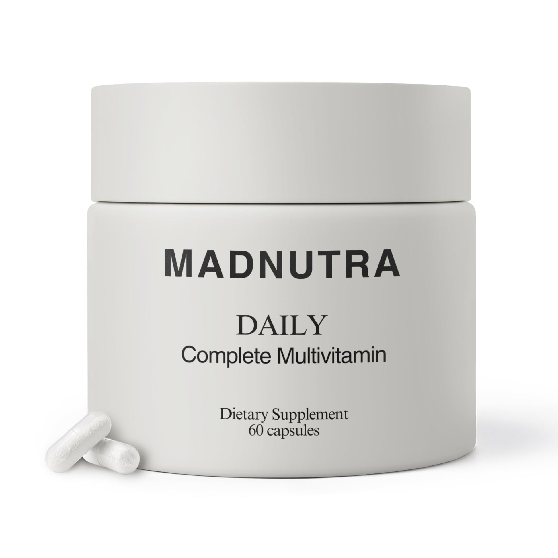 MadNutra Adult Multivitamin for Women and Men Capsules, 60 Count