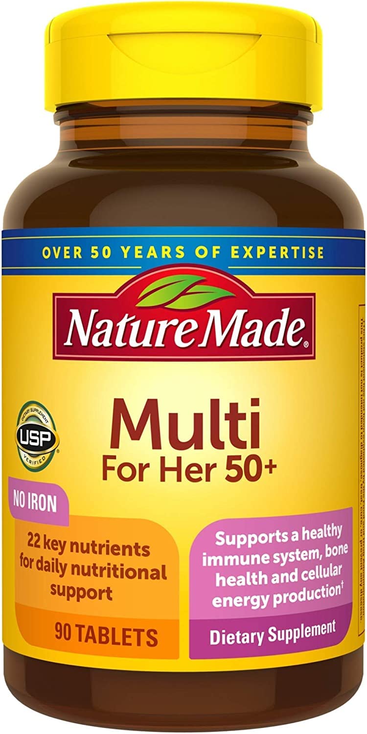 Nature Made Multi for Her 50+ Vitamin/Mineral Tablets 360 Tablets