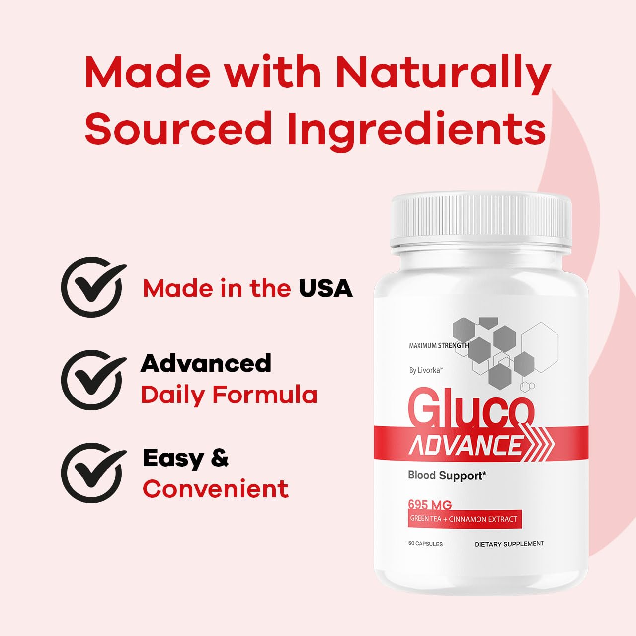 LIVORKA Gluco Advance 120 Capsules