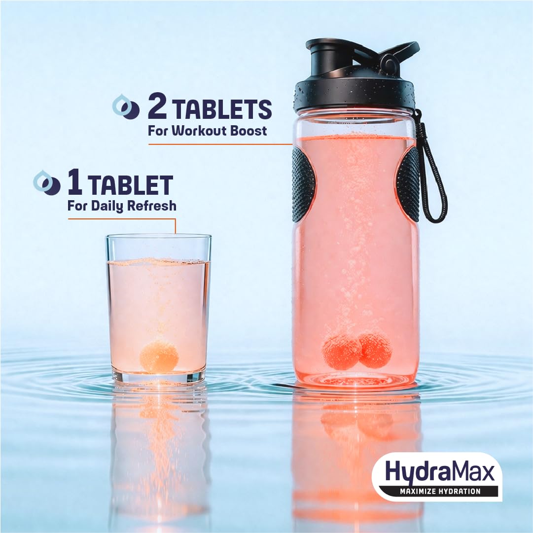 Upsa HydraMax Sport Electrolytes Hydration Tablets, 16 Count