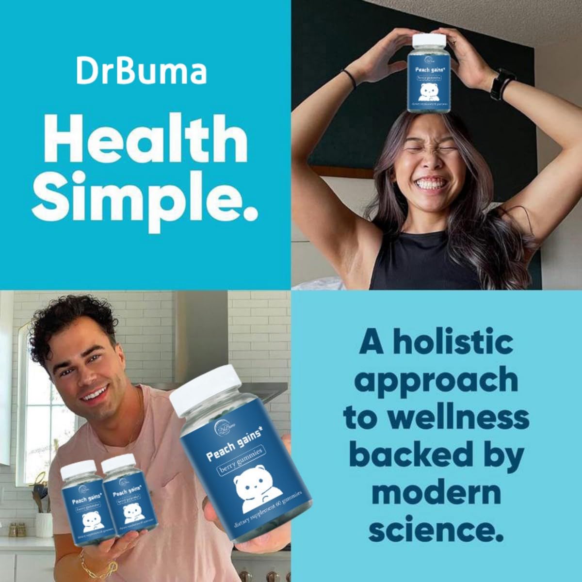 DrBuma Top & Peach Support Gummies Gummy 0.0353