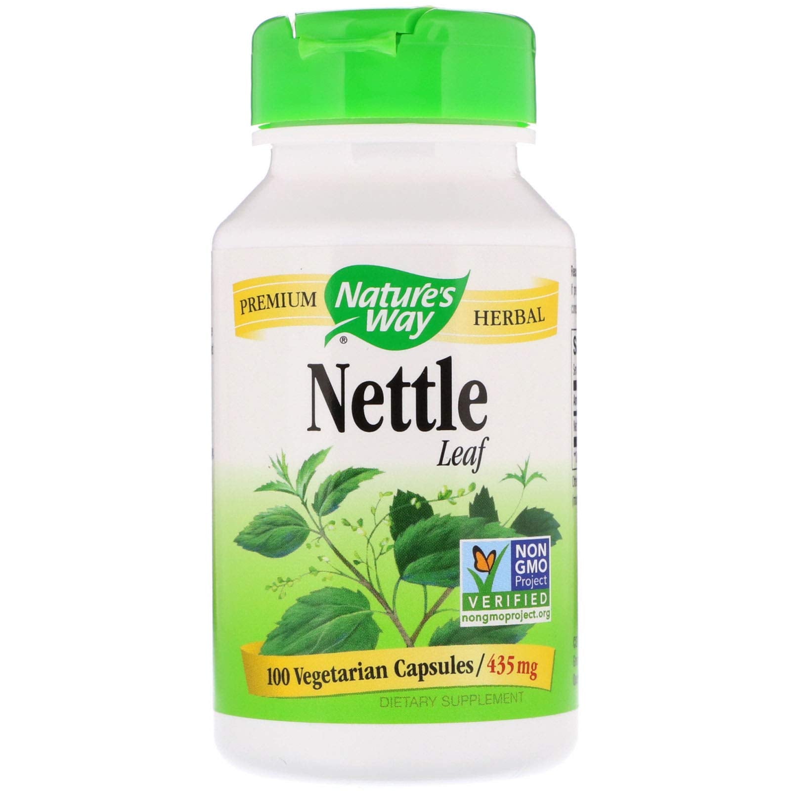 Nature's Way Nettle Leaf 435 mg Capsules 200 Capsules