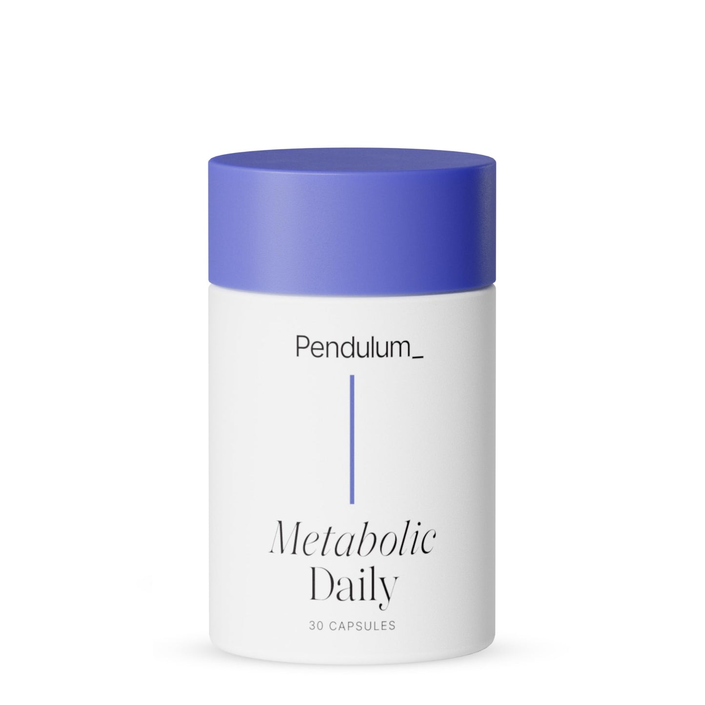 Pendulum Metabolic Daily - Multi-Strain Probiotic with Akkermansia muciniphila to Support Metabolism and Sustain Energy Levels - Capsules, 30 Count