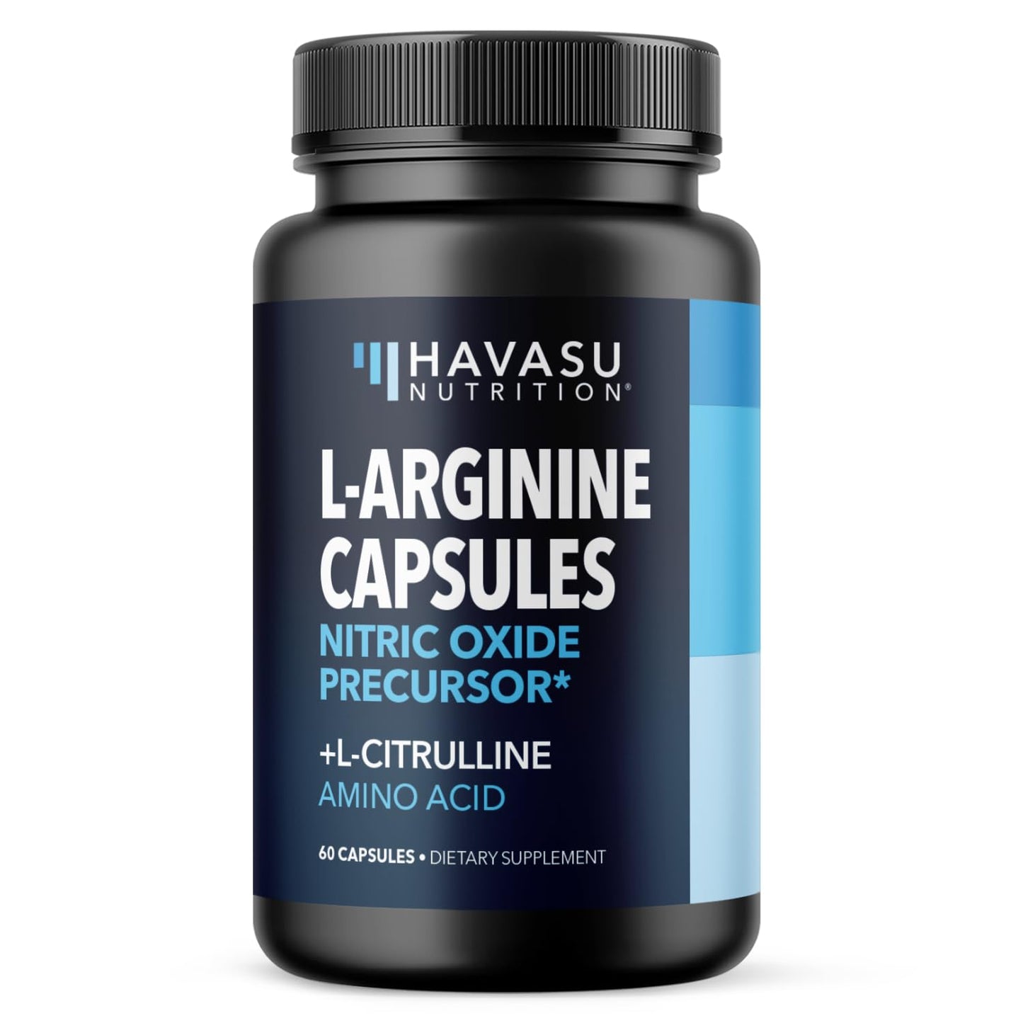 HAVASU NUTRITION L-Arginine with L-Citrulline Capsules, 60 Capsules
