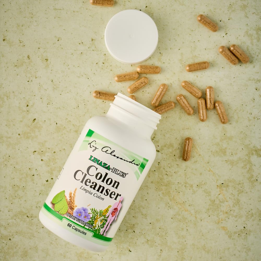 LIZ ALEXANDRA Linaza-Plus Colon Cleanser 60 Capsules