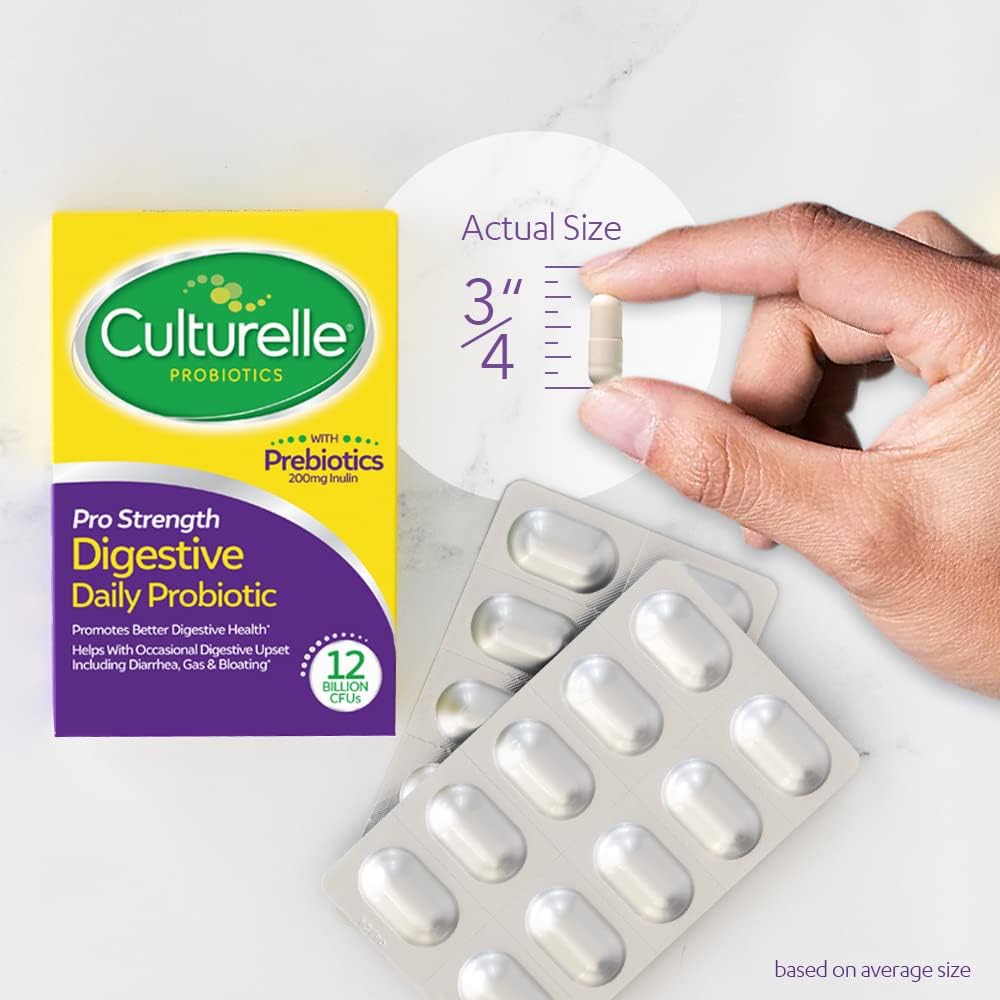 Culturelle Pro Strength Daily Probiotic Capsules 120