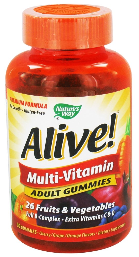 Nature's Way Alive Adult Multivitamin Gummy 90 Count