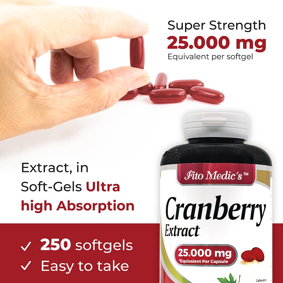 FITO MEDIC'S Lab Cranberry Supplement Softgel, 1 Count