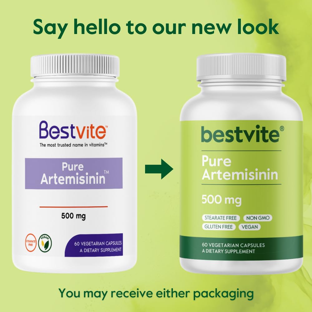 BESTVITE Artemisinin 500mg Capsule, 60 Count