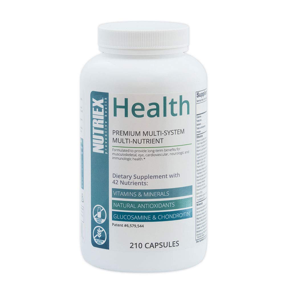 Nutriex Health Comprehensive Multivitamin Supplement Capsules 210 Count