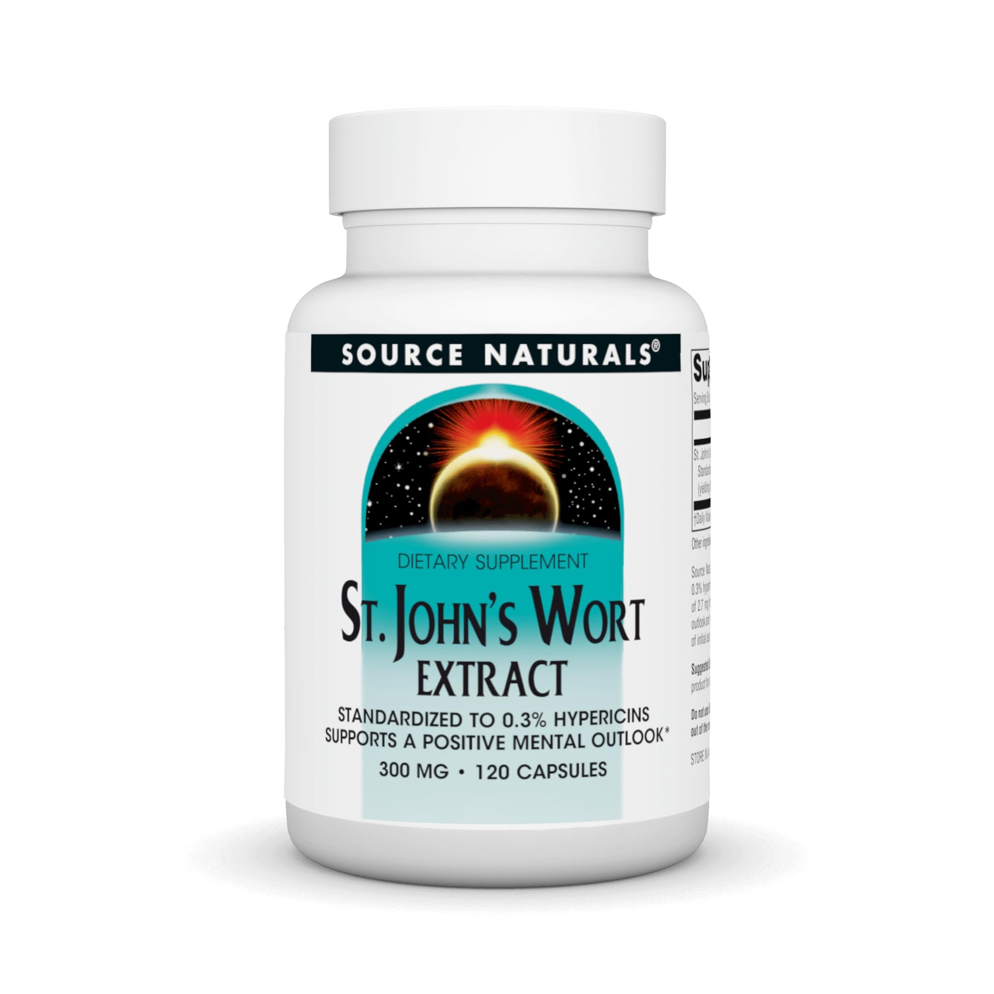Source Naturals St John's Wort Extract 300 mg Capsule 120 Capsules