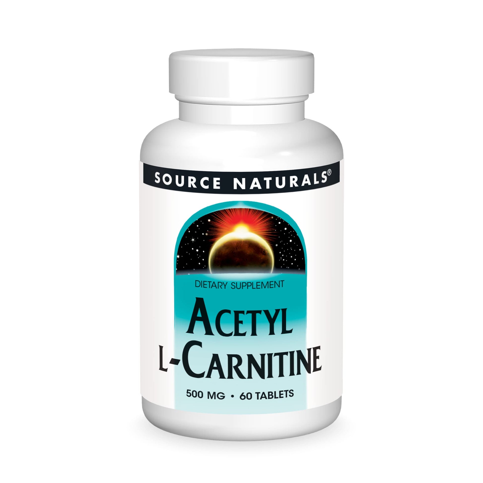 Source Naturals Acetyl L-Carnitine 500mg Tablet, 60 Tablets