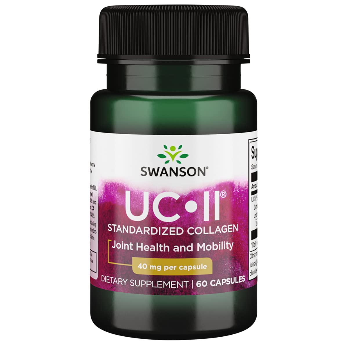 Swanson UC-II Standardized Collagen 10 mg, 60 Capsules