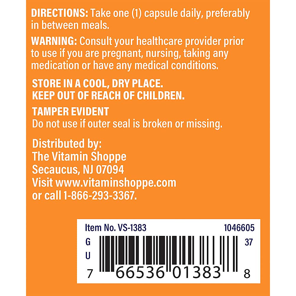 The Vitamin Shoppe L-Tyrosine 500 Capsule 100